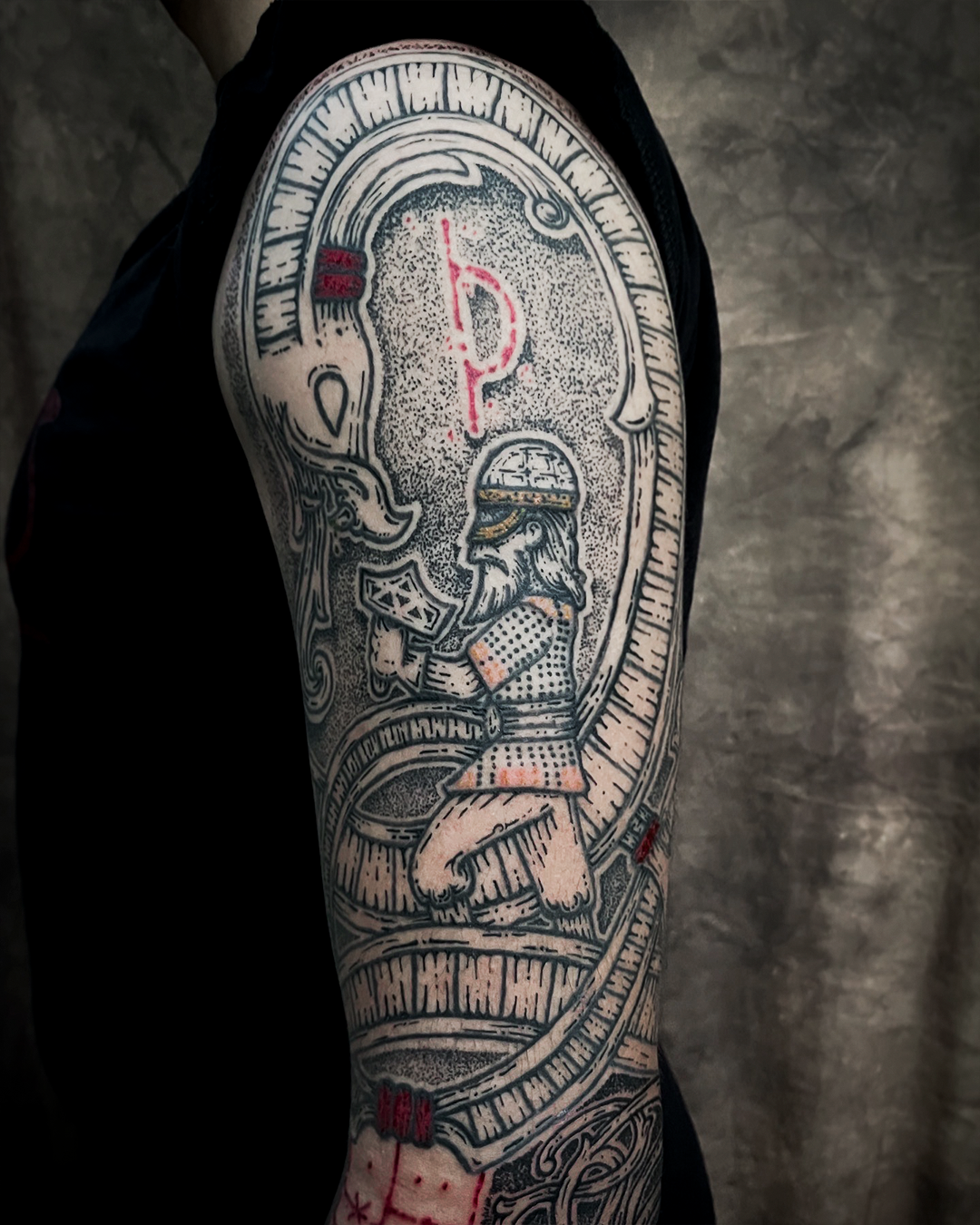 Tattoo braço fechado